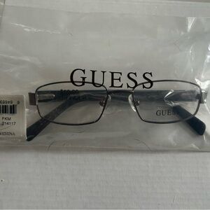 NWT Guess Black RX Rectangular Eyeglasses